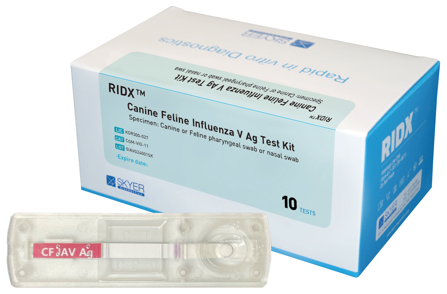 Canine Feline Influenza V Ag Test Kit Main